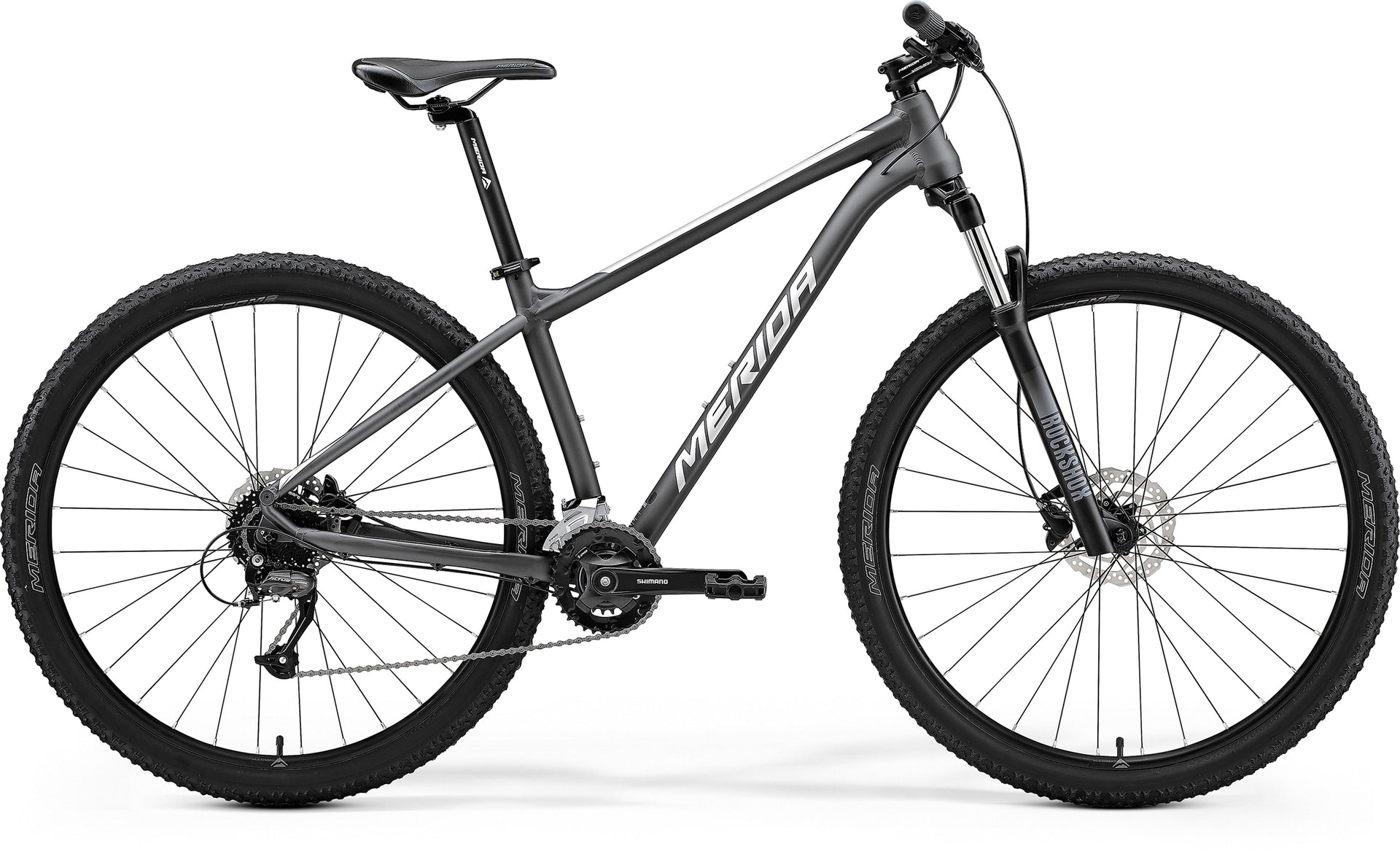 2023 Merida Big Seven 60 Hardtail Mountain Bike in Grey 99 Bikes