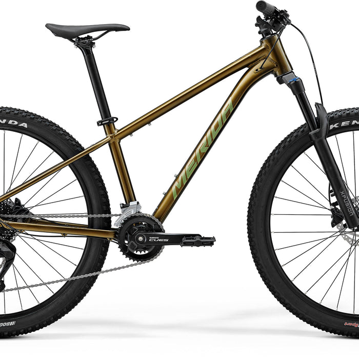 2026 Merida Big Seven 60 Hardtail Mountain Bike in Silk Pineapple Gold