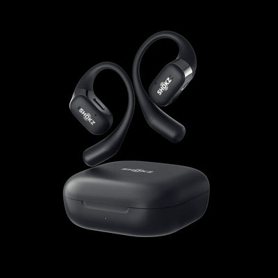 Shokz OPENFIT 2 Wireless Bone Conducting Headphones in Black