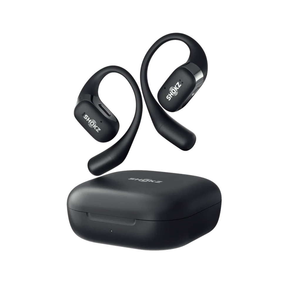 Shokz OPENFIT 2 Wireless Bone Conducting Headphones in Black