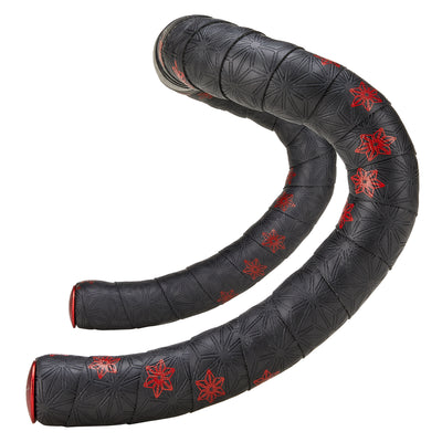 Supacaz Super Sticky Kush Galaxy Bar Tape in Black And Red