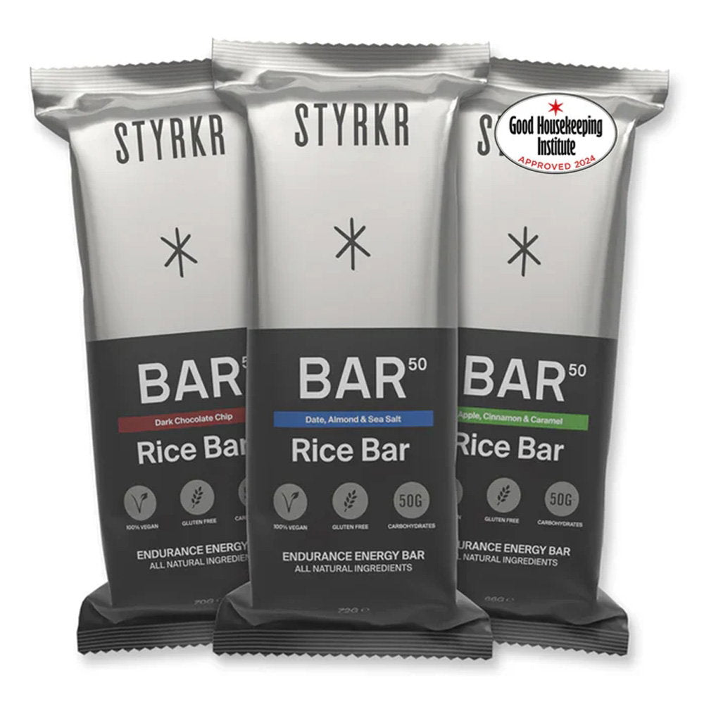 STYRKR BAR50 Energy Bar Mixed Flavours Box of 12