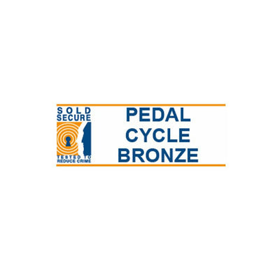 ABUS 402 D Lock Yellow with Bracket