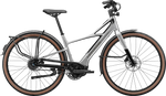 2027 Cannondale Flying V 1 Electric Hybrid Bike in Silver