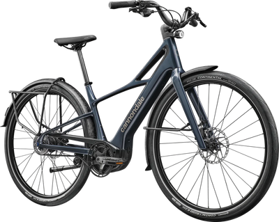 2027 Cannondale Flying V 2 Electric Hybrid Bike in Blue