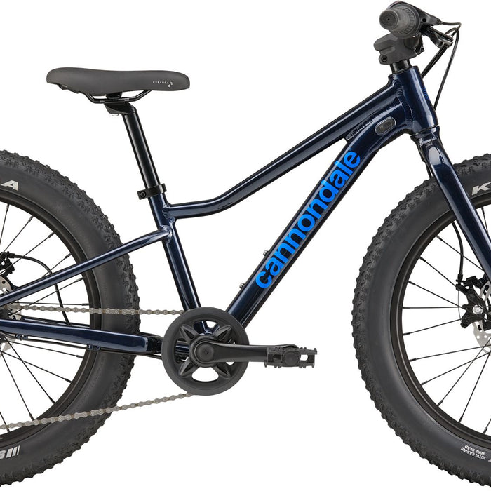 2026 Cannondale Kids Trail Plus 20 Kids Bike in Midnight Blue, side view