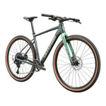 2027 Cannondale Topstone CAAD 3 CUES Flat Bar Gravel Bike in Tech Green - three-quarter view