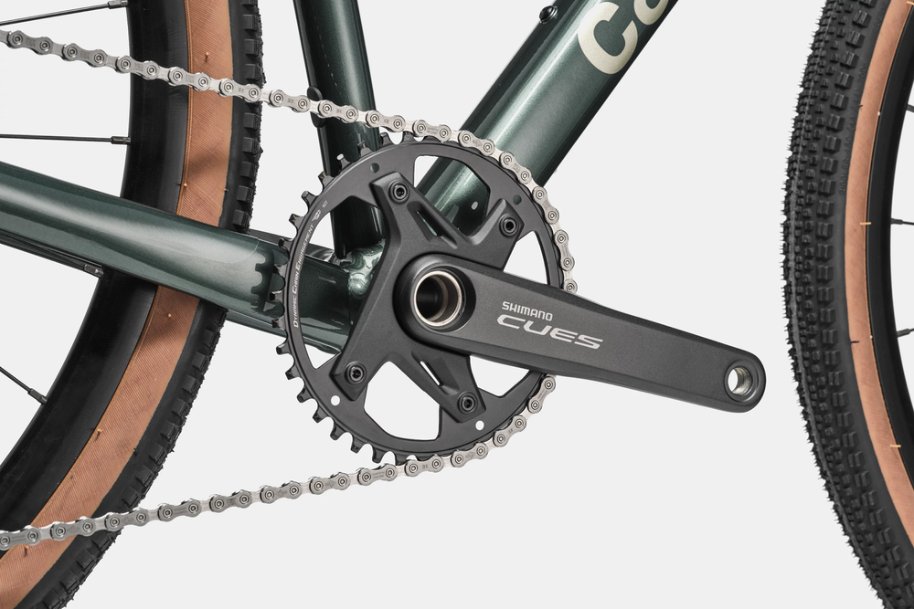 2027 Cannondale Topstone CAAD 3 CUES Flat Bar Gravel Bike in Tech Green - detail