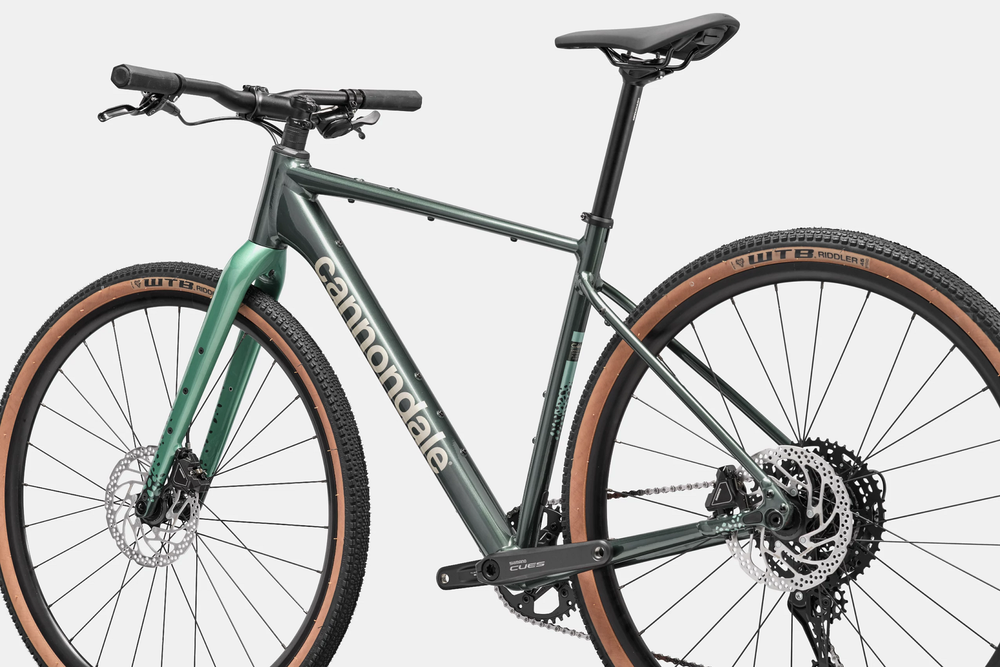 2027 Cannondale Topstone CAAD 3 CUES Flat Bar Gravel Bike in Tech Green - detail