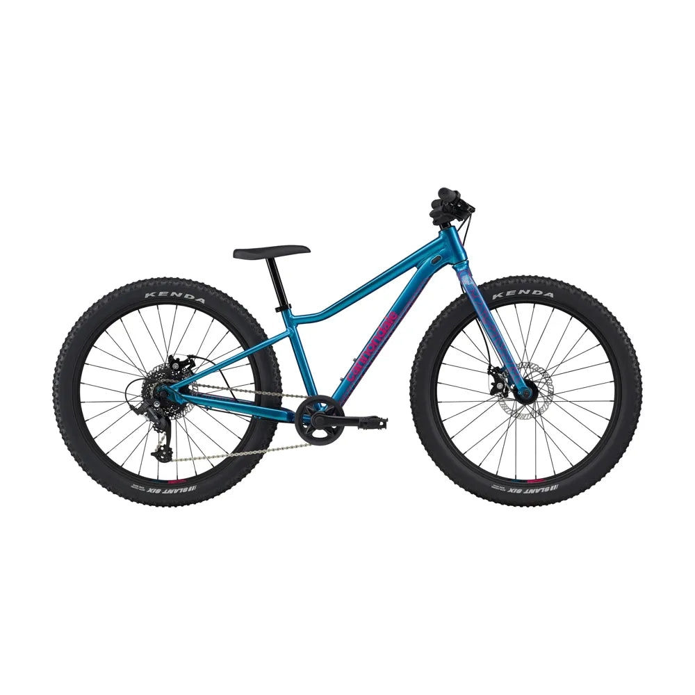 Cannondale Kids Trail Plus 24 Inch Disc Mountain Bike in Teal