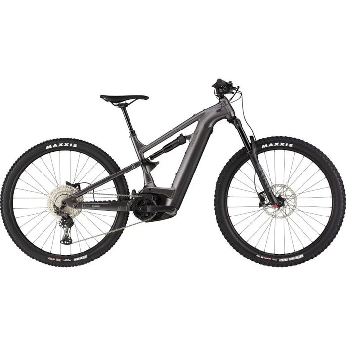 2023 Cannondale Moterra Neo 4 Electric Mountain Bike in Smoke Black