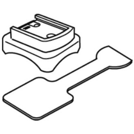 Cateye Strada Wireless Cycle Computer Bracket Plus Rubber Pad