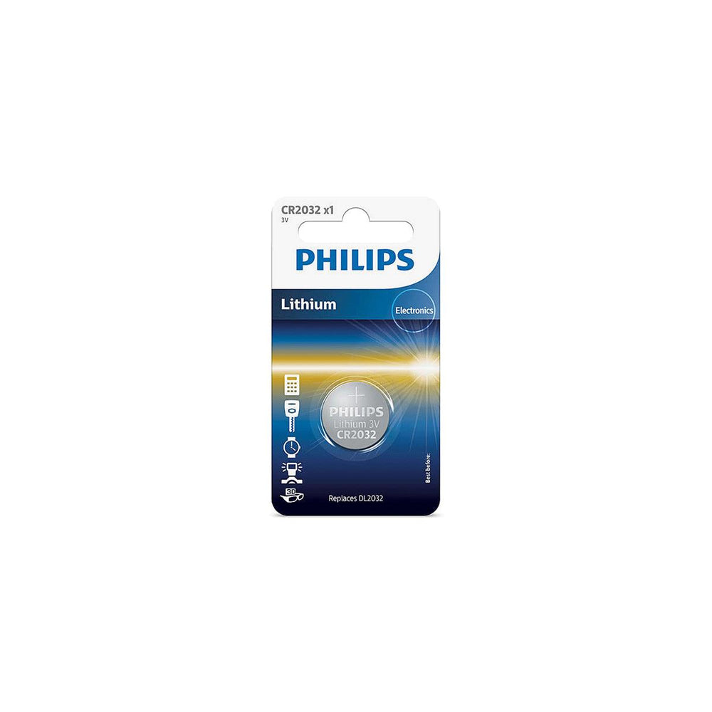Philips Lithium 3v Battery cr2032 (x1): size