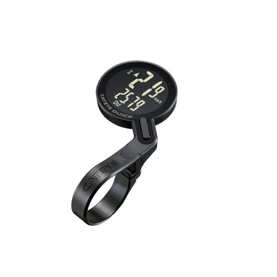 Cateye Quick Wireless Cycle Computer: BLACK size
