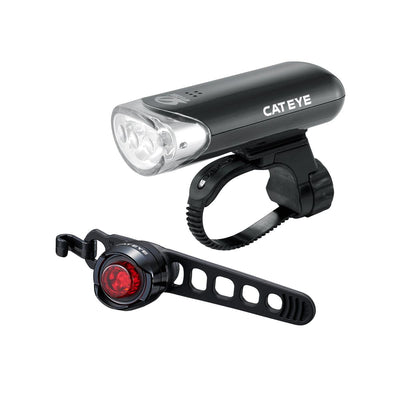 Cateye EL-135 & Orb Front & Rear Light Set