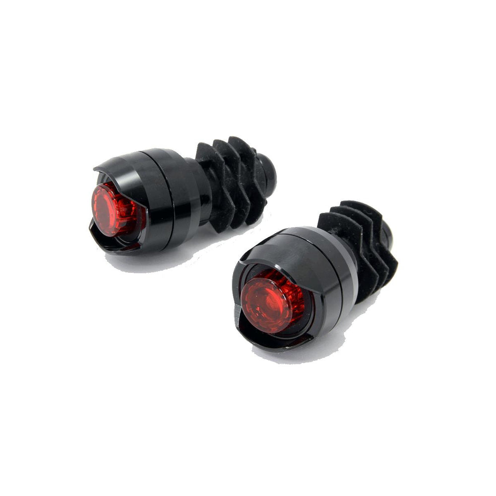 Cateye Orb Bar End Rear Bike Light Set: BLACK size