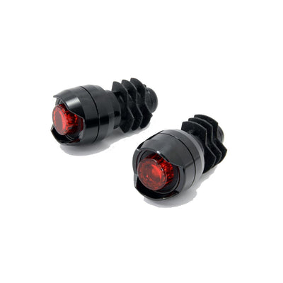 Cateye Orb Bar End Rear Bike Light Set: BLACK size