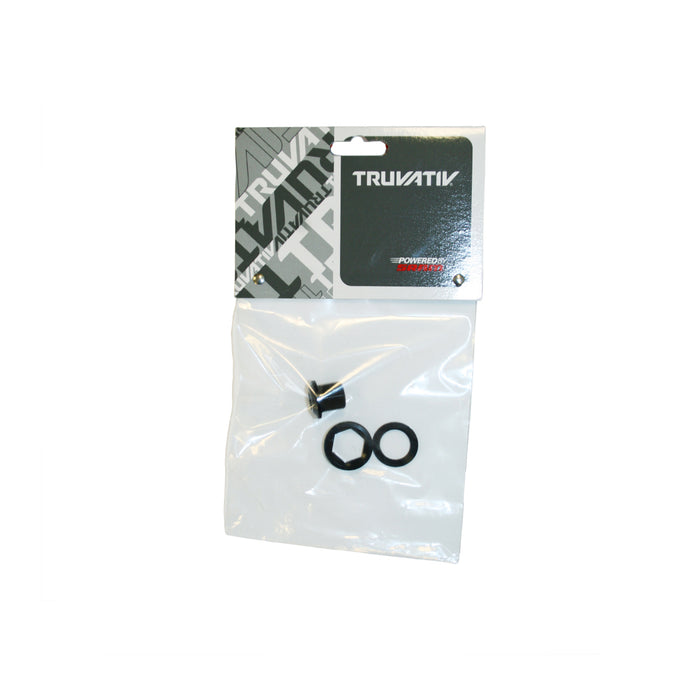 SRAM Spare - Crank Arm Bolt Kit M15/M26 Alloy Self-Extracting GXP Black Qty 1