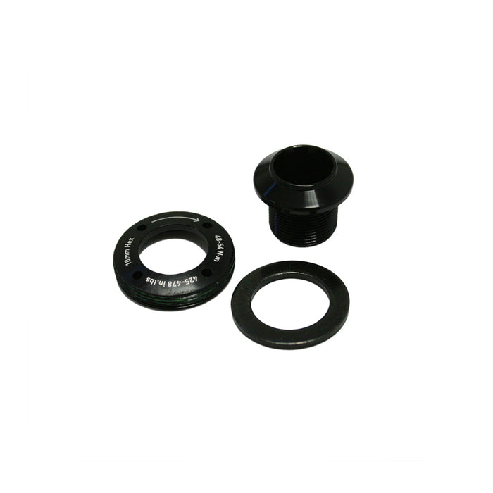 SRAM Spare - Crank Arm Bolt Kit M18/M30 Alloy Self-Extracting BB30 Left (Black Red, Force) Qty 1