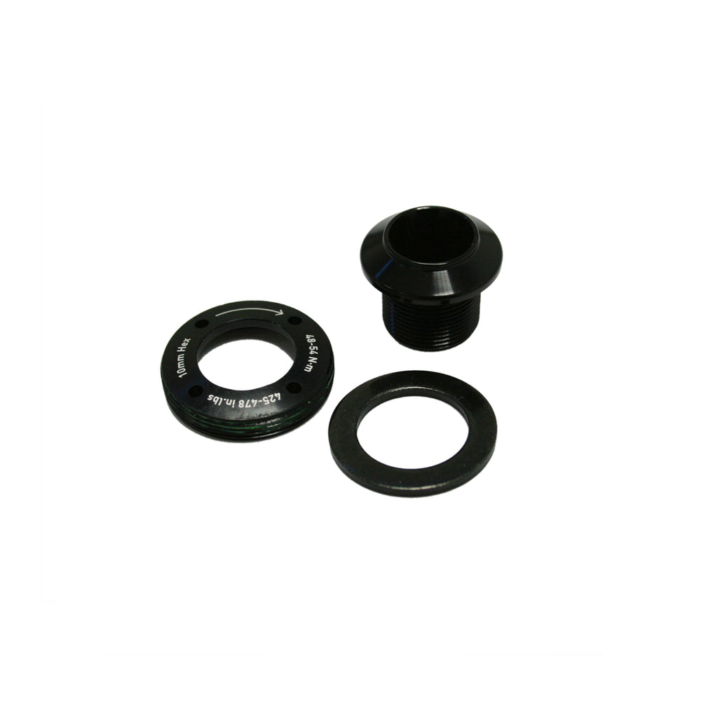 SRAM Spare - Crank Arm Bolt Kit M18/M30 Alloy Self-Extracting BB30 Left (Black Red, Force) Qty 1