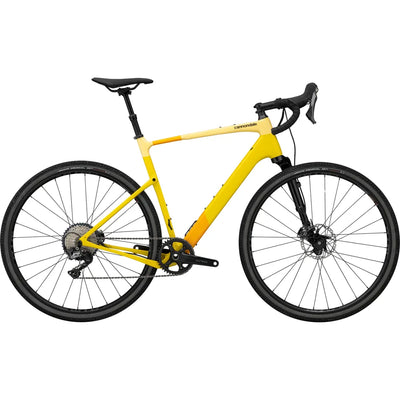 Cannondale Topstone Carbon 2 Lefty Gravel Bike in Laguna Yellow
