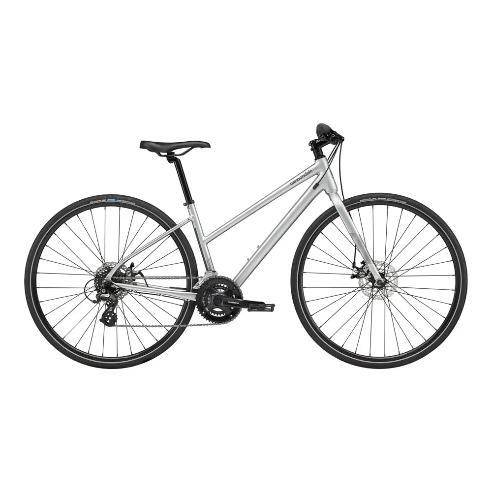 Cannondale Quick Disc 5 Remixte Hyrbid Bike in Grey