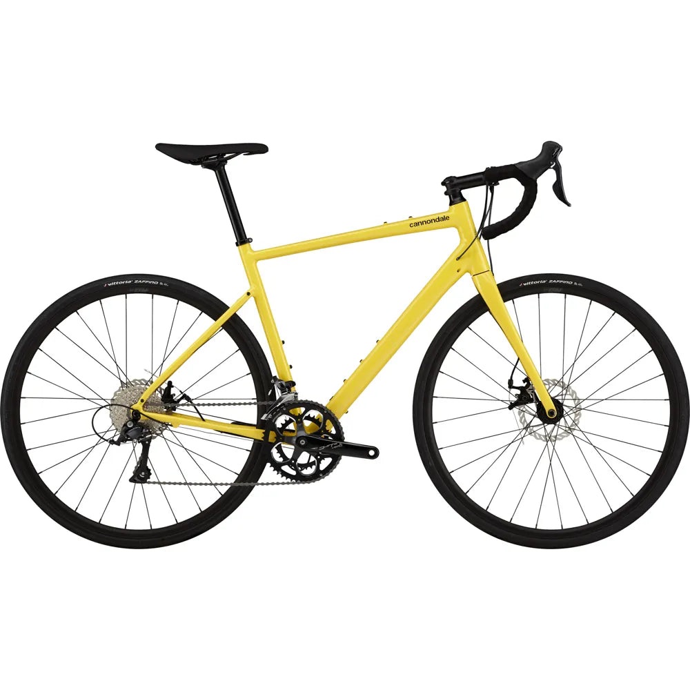 2024 Cannondale Synapse 3 Alloy Road Endurance Road Bike in Laguna Yellow