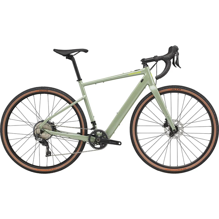 Cannondale Topstone Neo SL 1 Electric Gravel Bike in Agave Green