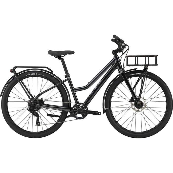 2022 Cannondale Treadwell EQ DLX Remixte Hybrid Bike in Black Magic