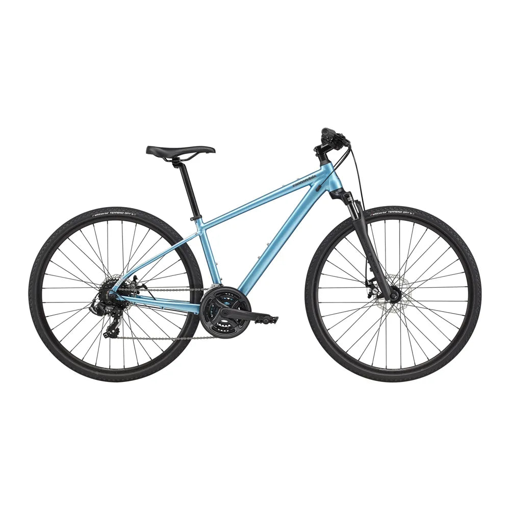 Cannondale Quick CX 4 Womens Hybrid Bike in Blue