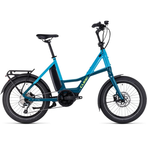 2023 Cube Compact Sport Hybrid 500 Electric Hybrid Bike in Blue