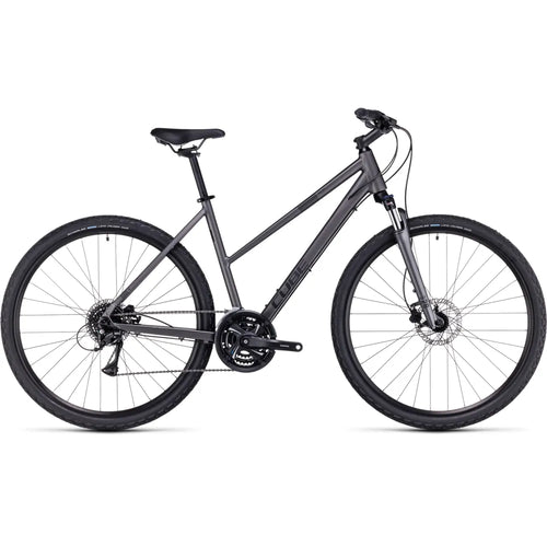 2023 Cube Nature Trekking Trapeze Hybrid Bike in Graphite