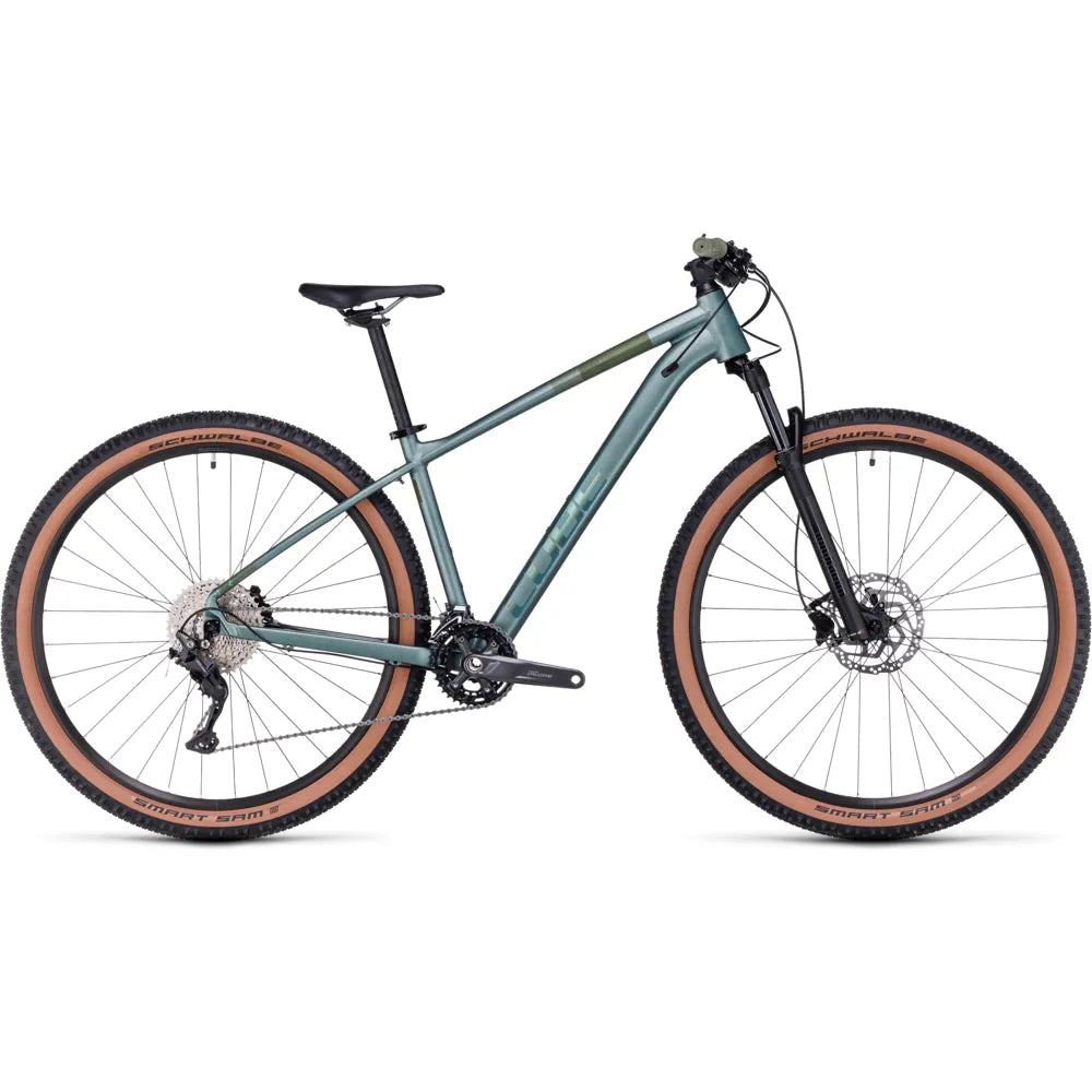 2023 Cube Access WS Race Women's Mountain Bike in Spark Green Olive