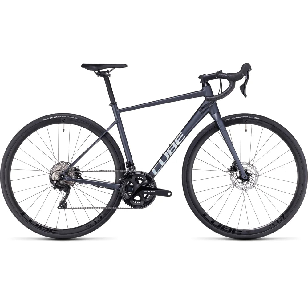 2023 Cube Axial WS Race Women's Alloy Road Bike in Metalblack Rainbow
