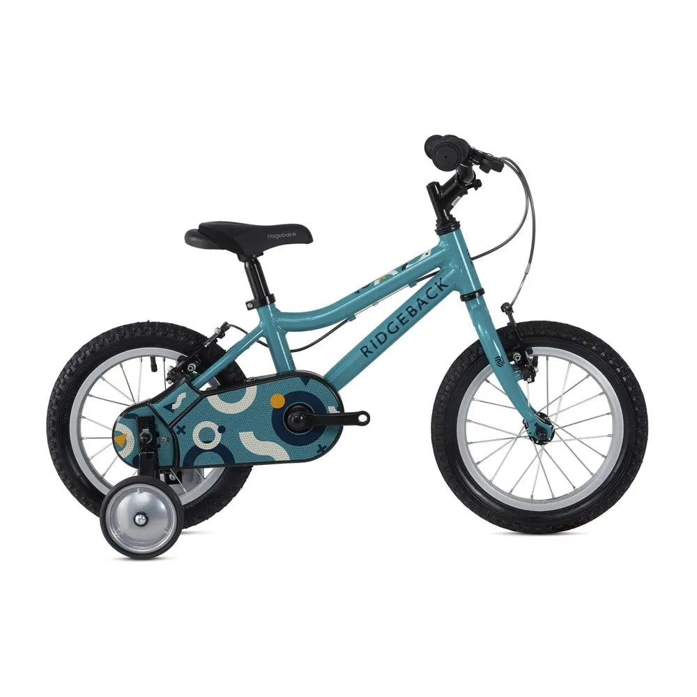 Ridgeback Honey 14 Inch Wheel Kids Bike in Teal