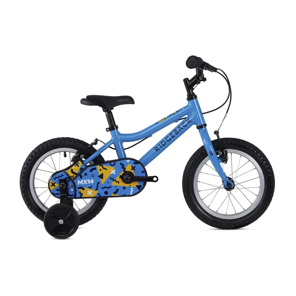 2023 Ridgeback MX14 14 Inch Kids Bike in Blue