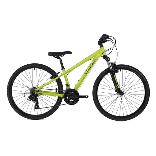 2023 Ridgeback MX26 26 Inch Kids Mountain Bike in Lime