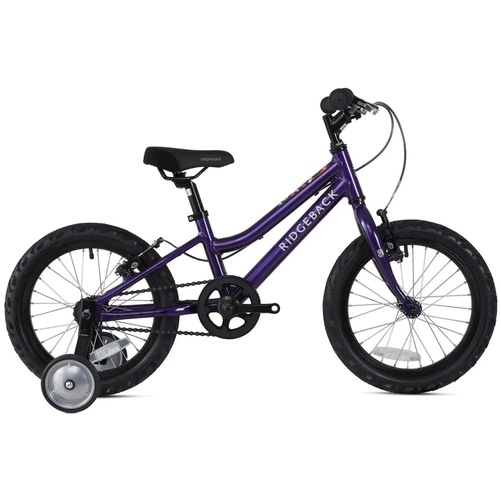 Ridgeback Melody 16 Inch Kids Mountain Bike in Purple