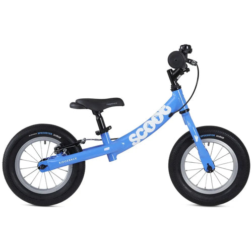 Ridgeback Scoot 12 Inch Kids Balance Bike in Blue