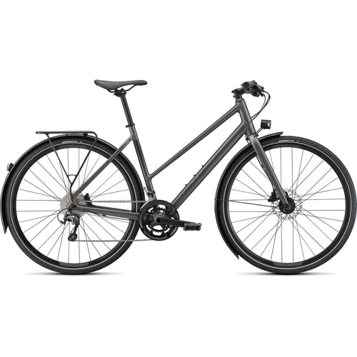 2023 Specialized Sirrus 3.0 Step-Through EQ Hybrid Bike in Black