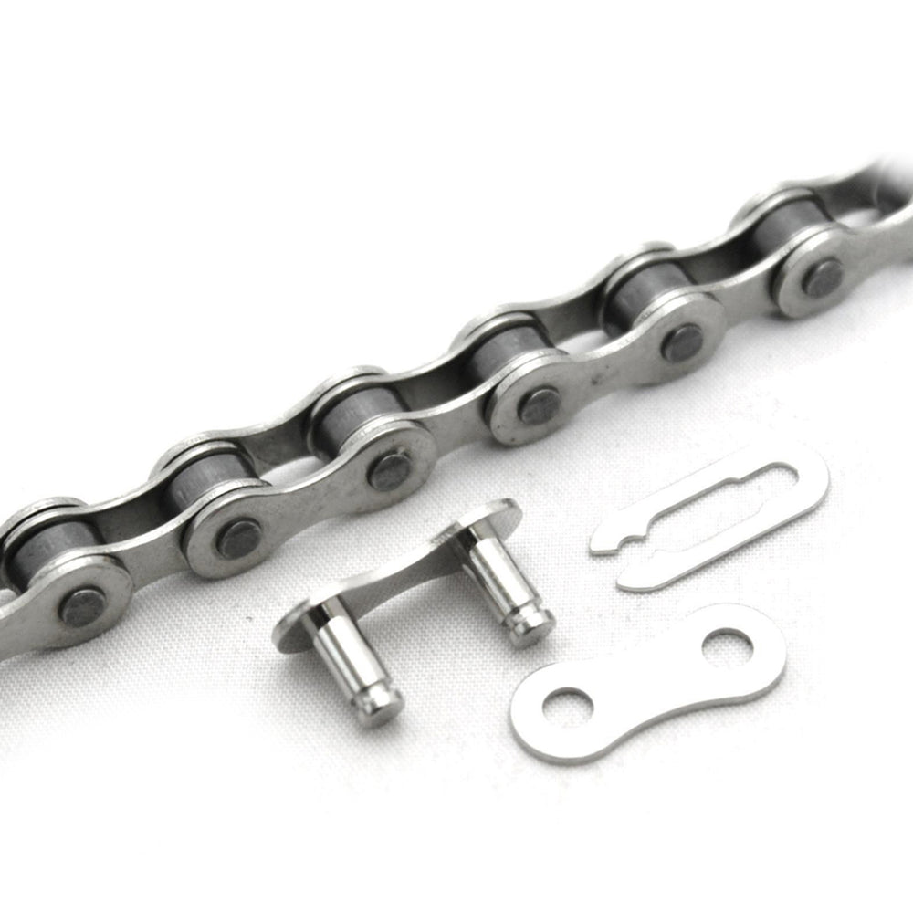 Clarks Anti-Rust Chain 1/2x1/8 x112 Links Spring Clip Inc.: single speed