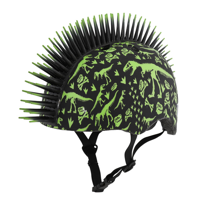 C-Preme Raskullz FS (Fit System) Toddlers Helmet - T-Rex Bonez Mohawk