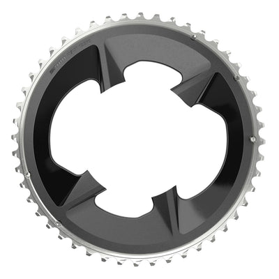 SRAM Rival AXS Chain Ring Road 107BBD 2X12 Black With Cover Plate