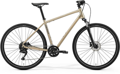 2026 Merida Crossway 100 Hybrid Bike in High Cream