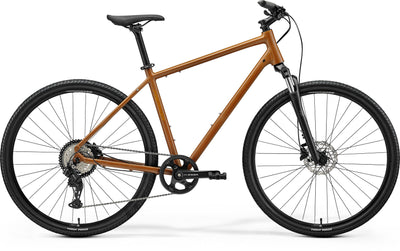 2026 Merida Crossway 20 Hybrid Bike in Silk Fall Leaf Brown