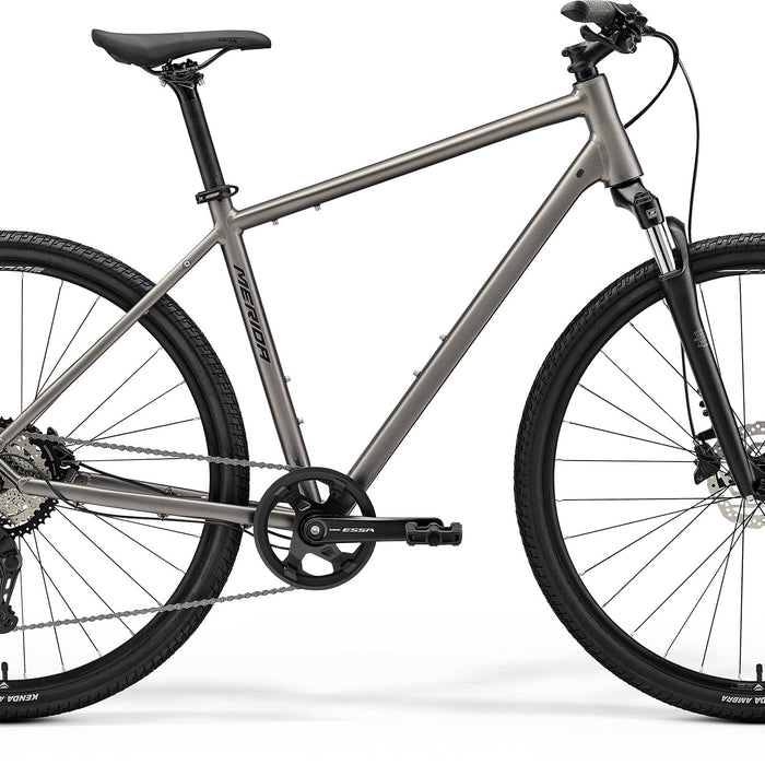 2026 Merida Crossway 20 Hybrid Bike in Silk Warm Slate Grey