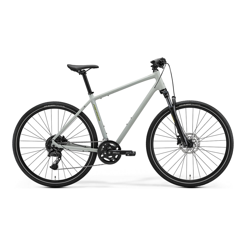 2027 Merida Crossway 300 Hybrid Bike In Matt Early Moss Grey