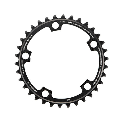 SRAM Chain Ring Road Red22/Force22/Rival22 X-Glide R 36T Yaw 11 Speed S1 110 Alum 3mm Blast Black (52-36 46-36)