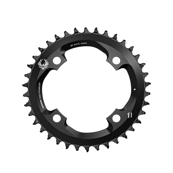 SRAM Chain Ring X-SYNC 2 38T 104 BCD Alum 12 speed Black