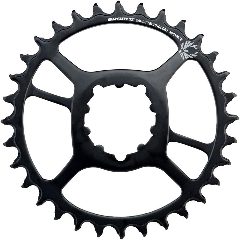 SRAM Chain Ring X-SYNC Eagle Steel 3mm Offset: BLACK 32T
